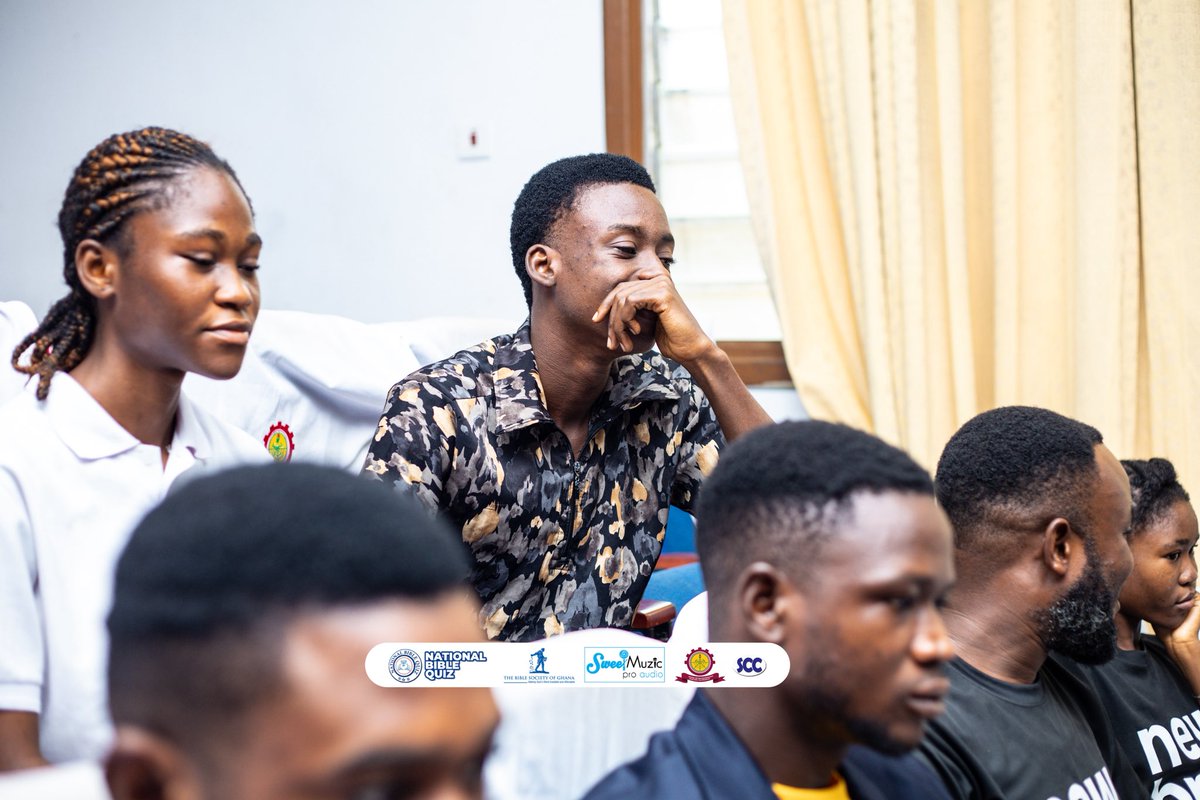 NBQGhana's tweet photo. USTED CHAMPIONSHIP
CONTEST 2
END OF ROUND 1
NUPS-G - 04
GHAMSU - 03
APOSA - 02
The battle is the Lord’s
#NBQ2026
#NBQInstitutionals
#TagYourChurch
#TheWordinAction https://t.co/XMq4Ackdjl