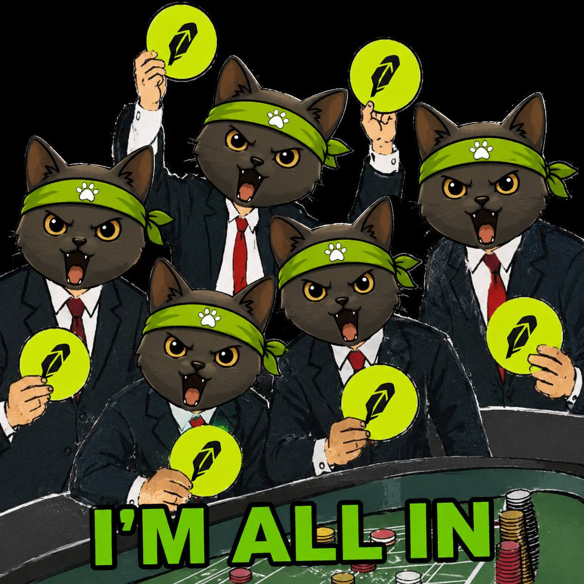 FIDEL_RBH's tweet photo. Its time for CT to Go All In Robinhood's Co-founder pet cat - Fidel 

$Fidel $Cashcat https://t.co/gakvp1EG5k