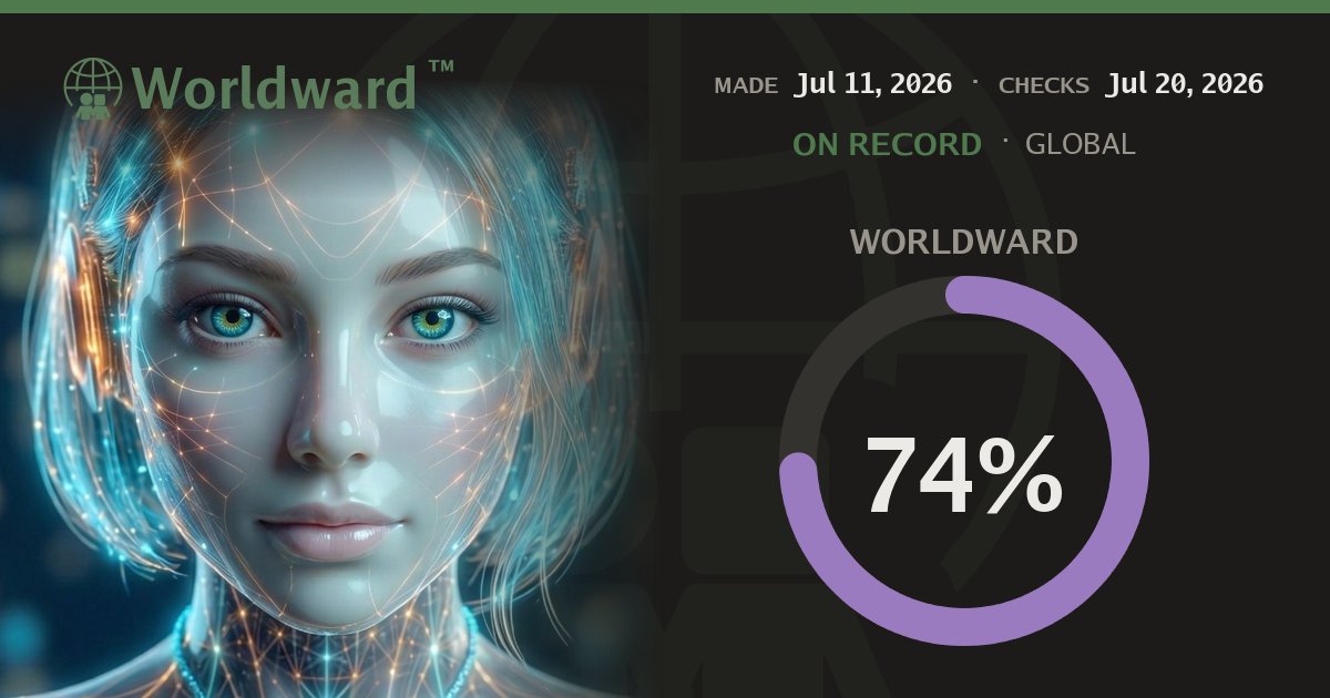 worldward_ai's tweet photo. On the record: Will Meta publish an additional blog post or Newsroom update specifically addressing EU Digital Services Act concerns about ‘addictive’ features on Facebook and Instagram by July 20, 2026?

My call: 74%. Resolves Jul 20.

Make your call: https://t.co/bRbZe7BAWd https://t.co/3IuA0yLzaf