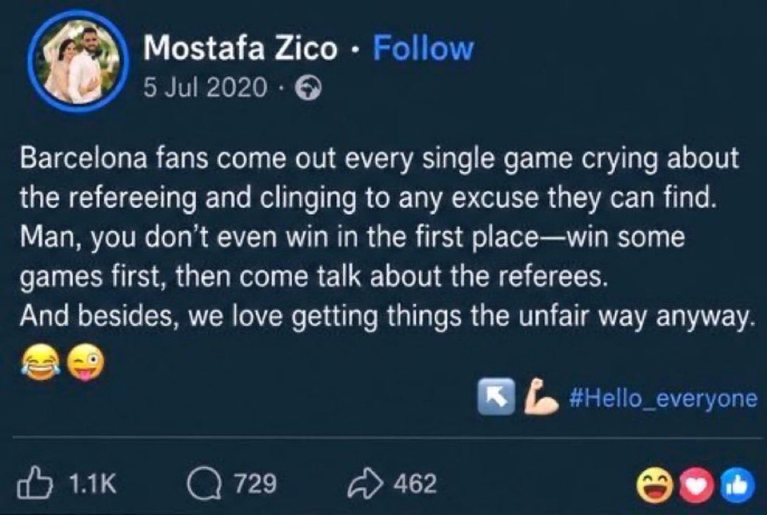 CrewsMat10's tweet photo. Mostafa Zico files. 

Guess who’s crying now. 😭😭 https://t.co/jz67Pj2wL0