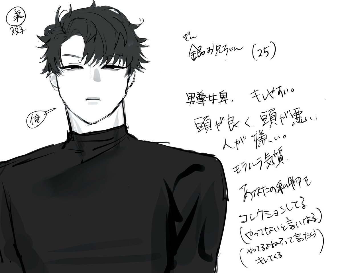 knkn_KEN's tweet photo. 🆕お兄ちゃん
 #創作 https://t.co/iF5tmPaJ0D