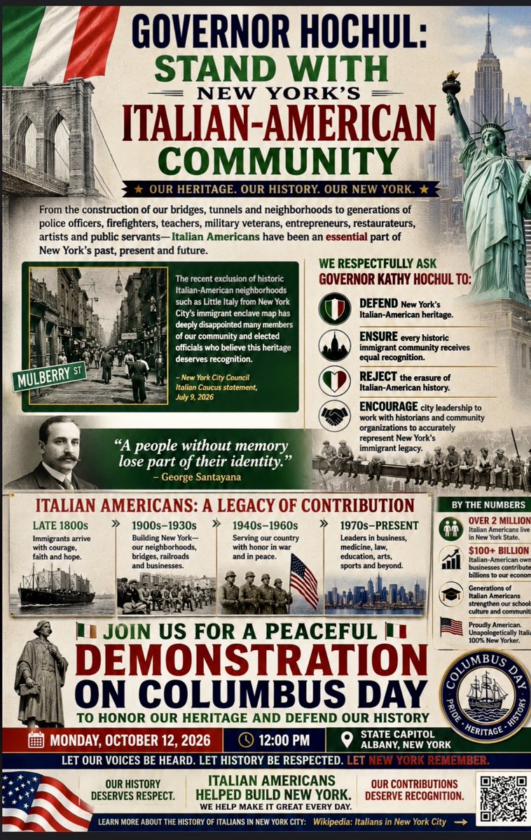 MichaelBelardo6's tweet photo. Columbus Day Demonstration https://t.co/YhGMpu1n0C