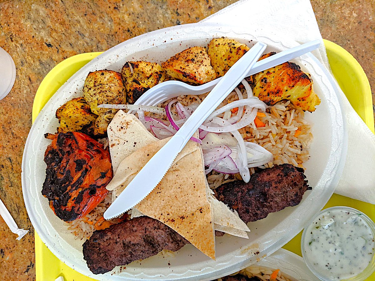KabobiRaleigh's tweet photo. 🥙 Looking for the best #Mediterranean #Restaurant in #Raleigh?

Enjoy fresh #Kabobs, #Falafel, Pita Wraps, Platters, #LambShank, Greek Salads, Vegetarian Favorites, #Baklava &amp; more!

https://t.co/IYQJIEMjMC

#RaleighEats #Catering #Lunch #Dinner #RaleighNC #NorthCarolina https://t.co/sbhJ33hPXQ