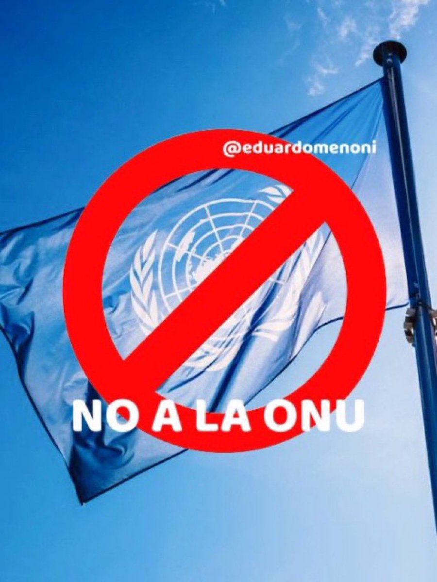 eduardomenoni's tweet photo. 🚨| La ONU salió a defender al comunista peruano Pedro Castillo diciendo que la detención del expresidente fue arbitraria y pide su liberación. Yo digo que la ONU 🇺🇳 es una tremenda MIERDA inservible ¿y tú? https://t.co/IOZhxbE3GR