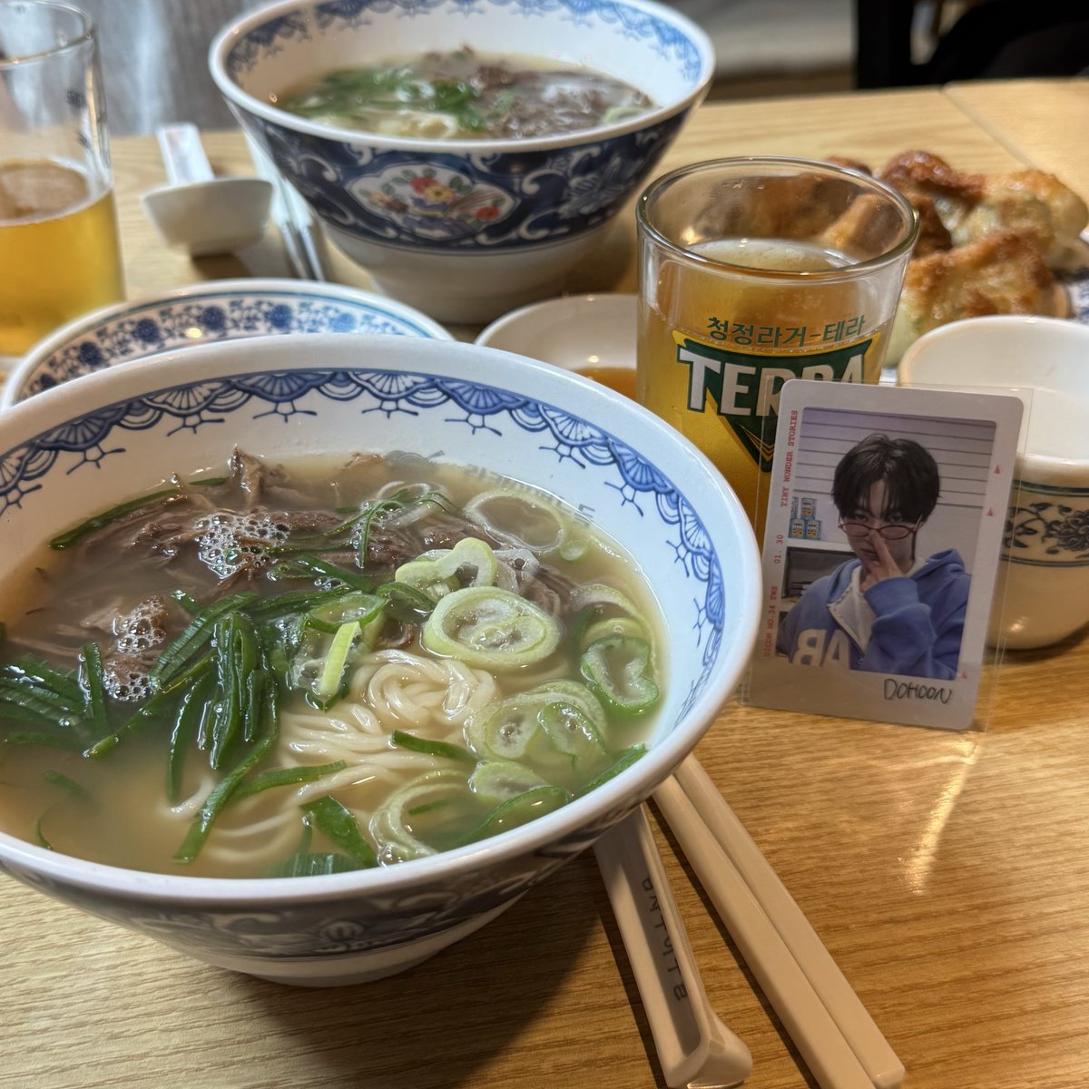 ourloveon's tweet photo. 📍침사추이누들

우육면에 군만두 추가는 선택이 아니라 필수 🥢 https://t.co/uzsbWfwtCT