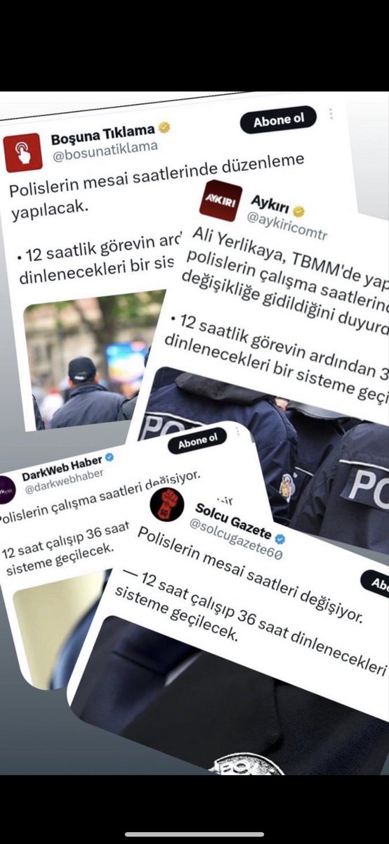 Mahmut_hoca0's tweet photo. Polis meslek kanunu dediniz.

Haziran sonu 12 36 dediniz

Polis maaşları jandarma ile eşitlenecek dediniz.

2. Şark kalkacak dediniz

EK MESAİ ücreti dediniz 
Nerede kaldı sözler.?
@mustafaciftcitr 

#polis
@solcugazete 
@bosunatiklama @aykiri @darkwebhaber https://t.co/pmxjNURLt6
