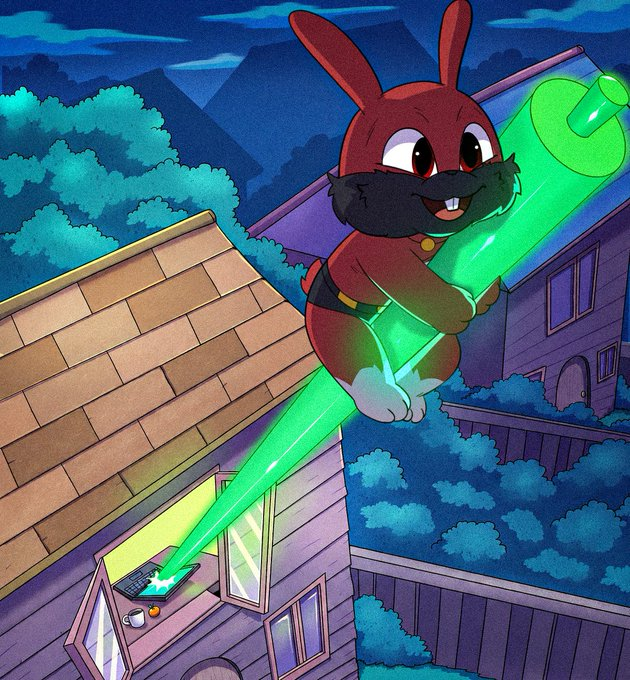 chainsawweks's tweet photo. Something big is definitely coming... 👀🐰@BubbleBunsHQ #BubbleBuns https://t.co/LFZ0YS4SEn