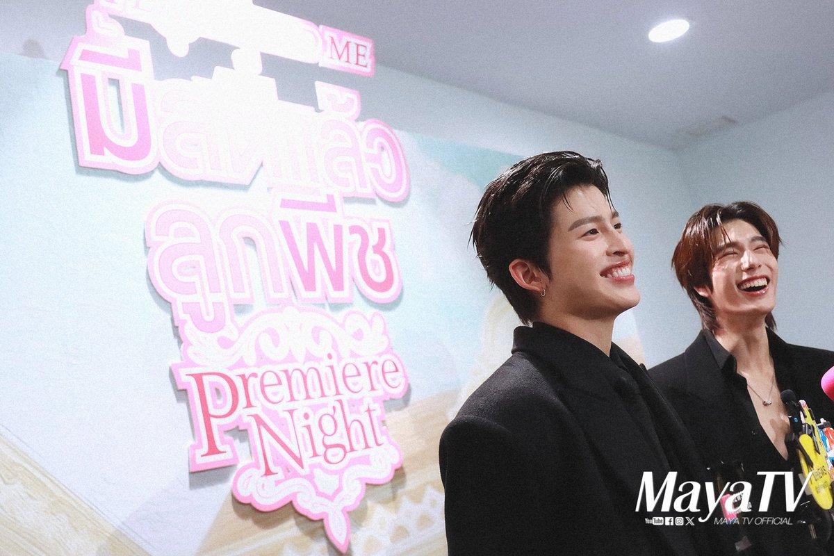 mayaonline2002's tweet photo. Snapshot #MAYATVOFFICIAL | ปอนด์ #ppnaravit - ภูวินทร์ #phuwintang ชวนชมความคลั่งรักแบบเลเวลอัพของ "คุณธีร์ 🤟&amp;🍑 ลูกพีช" ในงาน "มีสติแล้วลูกพีช Peach and Me Premiere Night" #PeachAndMeSeriesEP1

Interview📽🔗https://t.co/qk6gaG04de

#PeachAndMeSeries
#PondPhuwin #ปอนด์ภูวินทร์ https://t.co/YecjQjnWqS