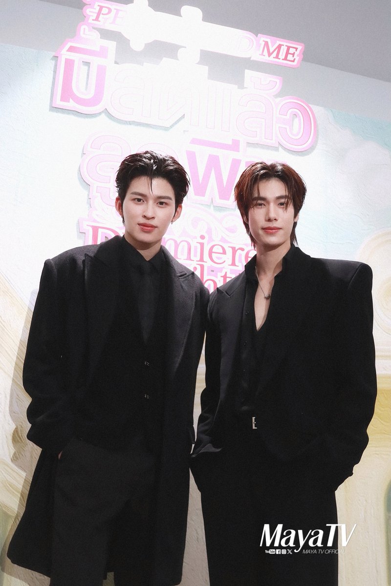 mayaonline2002's tweet photo. Snapshot #MAYATVOFFICIAL | ปอนด์ #ppnaravit - ภูวินทร์ #phuwintang ชวนชมความคลั่งรักแบบเลเวลอัพของ "คุณธีร์ 🤟&amp;🍑 ลูกพีช" ในงาน "มีสติแล้วลูกพีช Peach and Me Premiere Night" #PeachAndMeSeriesEP1

Interview📽🔗https://t.co/qk6gaG04de

#PeachAndMeSeries
#PondPhuwin #ปอนด์ภูวินทร์ https://t.co/YecjQjnWqS