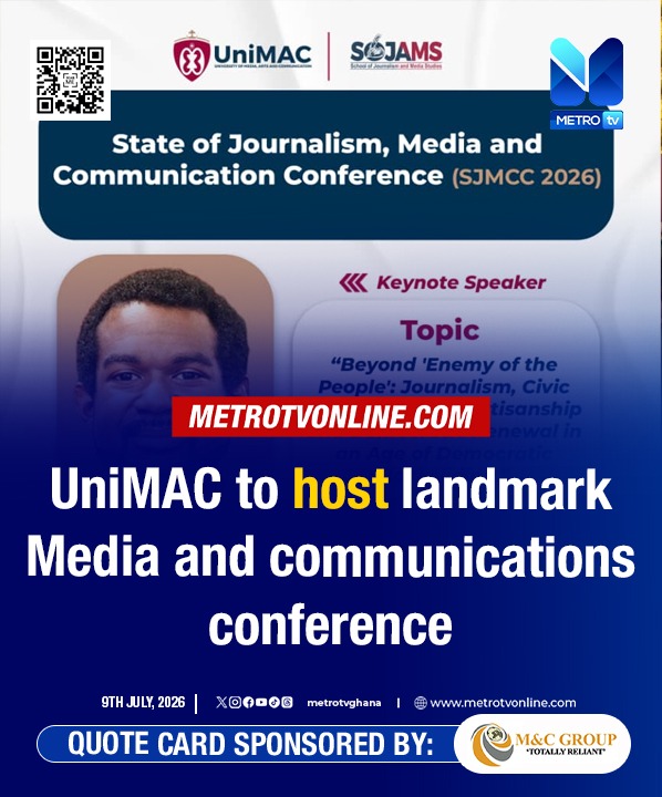 KuriLeticia123's tweet photo. The count-down to the State of Journalism, media and communication conference 2026! Mark your calendar so you don't get left out 🥳
#sjmcc #conference #journalism #FutureOfJournalism https://t.co/LInruDtZle