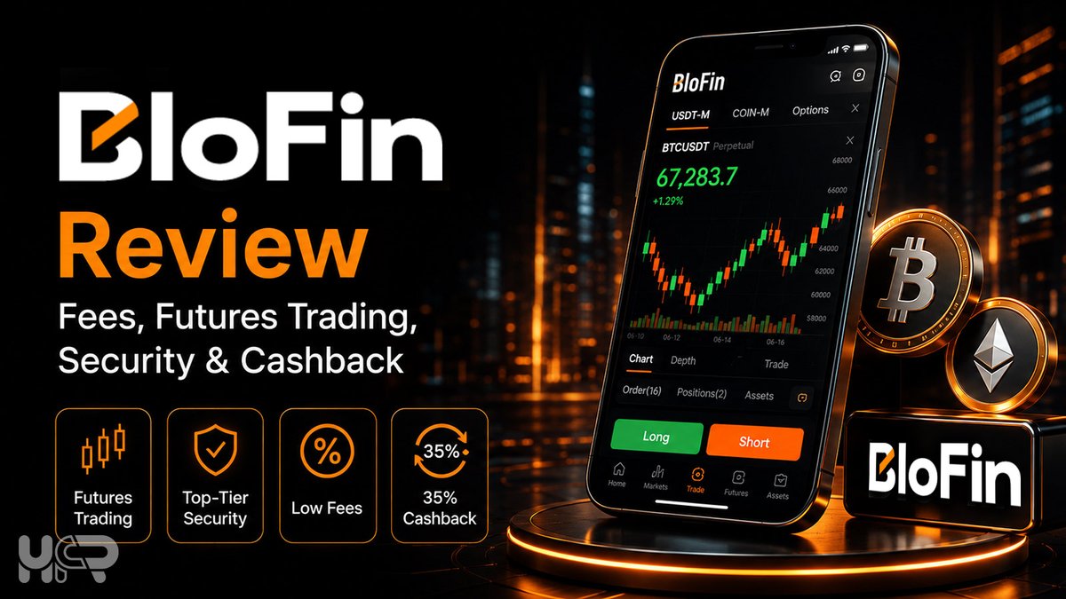 highfxrebates's tweet photo. BloFin Review is live.

Fees, futures, spot trading, VIP tiers, KYC, security, copy trading, bots and 35% HFR cashback on eligible fees paid explained.

Read now:
https://t.co/iUVNJnGAEY

#hfr #blofin #exchange #cashback https://t.co/jn9lSPL1Xy