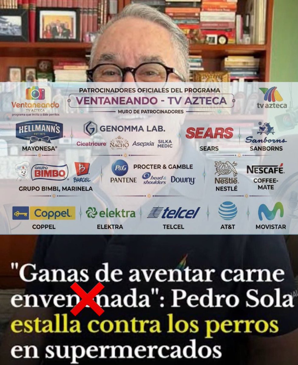Lissete_Merida's tweet photo. @ImagenTVMex Por lo pronto, no comprar nada de estás marcas! Hasta que cancelen el programa! @Hellmanns @Coppel la neta @liverpoolmexico es mejor y más barato!
Nomás hasta que les cancelen su programa @VentaneandoUno @RicardoBSalinas @tiopedritosola https://t.co/CyeTzi1OSR