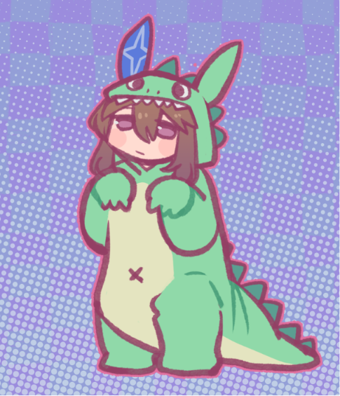 yant2k's tweet photo. ayabe in dinosaur onesie send tweet https://t.co/sqKZet7M4t