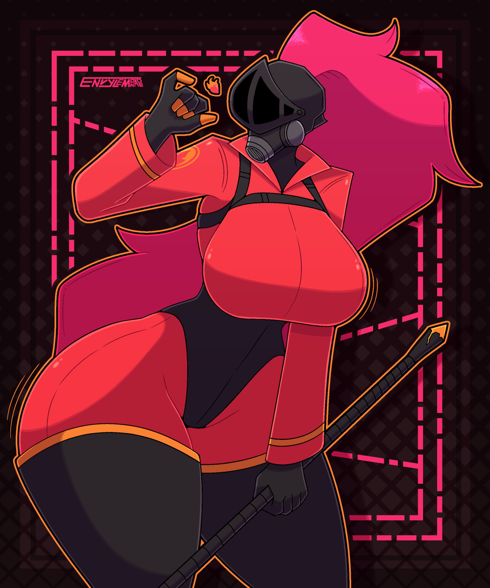 EnvyLemonade's tweet photo. Fem-Pyro Loadout https://t.co/LKdS9goi0H