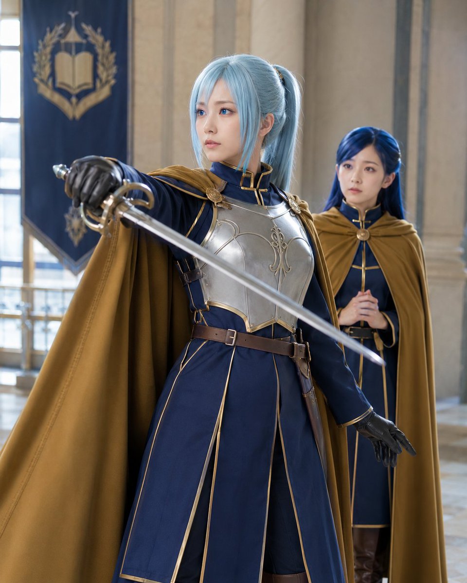 Fantasy Academy Knight Cosplay