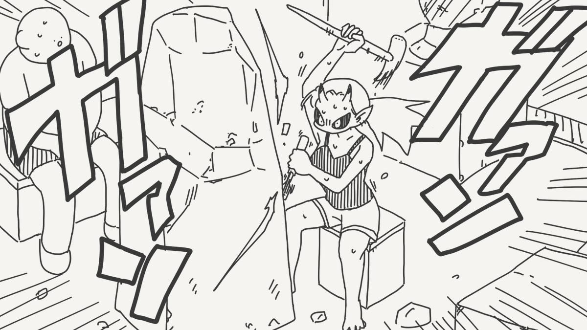 horideiyasumi's tweet photo. 老練な絵です。 https://t.co/AisC5dnJAe