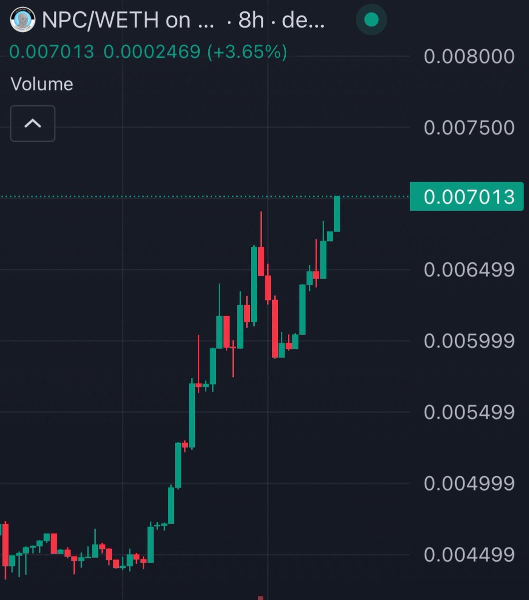 0xRockefeller's tweet photo. One of the biggest mistakes I think many of you will probably make in your life

Is that you saw PEPE And NPC

And you DIDNT BUY EITHER.

Soon, Im confident $NPC is gonna do what Pepe did last wave, but bigger.

It happen so “suddenly”

Npc at 4B looks better than SHIB at 4B https://t.co/Y8KP4286AC