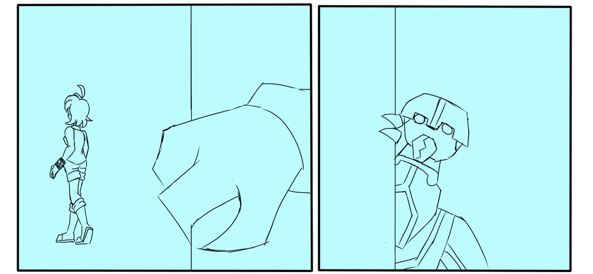 lily_pajaro's tweet photo. El concepto del #Chaquetrix es de @TrixTheAlien
¿Qué va a hacer Kraab ahora?
#Amortrix #wip #ben10 #zelen #chaquetrixfanart #comic #preview #page #kraab #alien #ben10au https://t.co/xzvXz6hsoQ