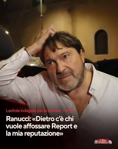 lisameyerildra1's tweet photo. Io sto con  Ranucci
Fate diventare virale il nostro sostegno contro la vergognosa, oscena macchina del fango meloniana https://t.co/Js5eLblMsA