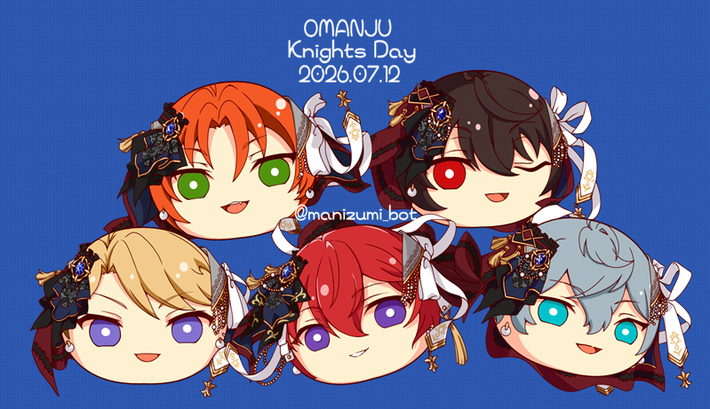 戦刻ナイトブラッド おまんじゅう マスコミ ⚜️⚜️⚜️⚜️⚜️ 7がつ12にちは…？(*｀⌒´*) #Knightsの日