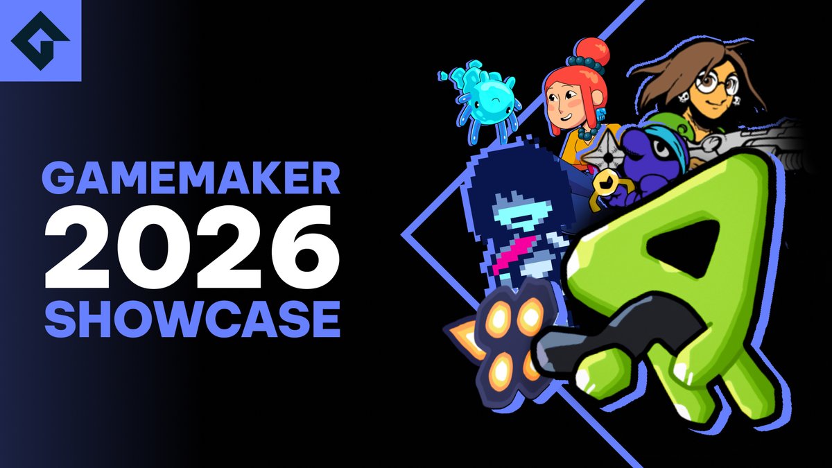 GameMakerEngine's tweet photo. 30 incredible games feature in our latest and biggest Made with GameMaker Showreel!
Do you spot your favourites?
🔗 https://t.co/hQqgwkkmJ7 https://t.co/r36R3RNveP