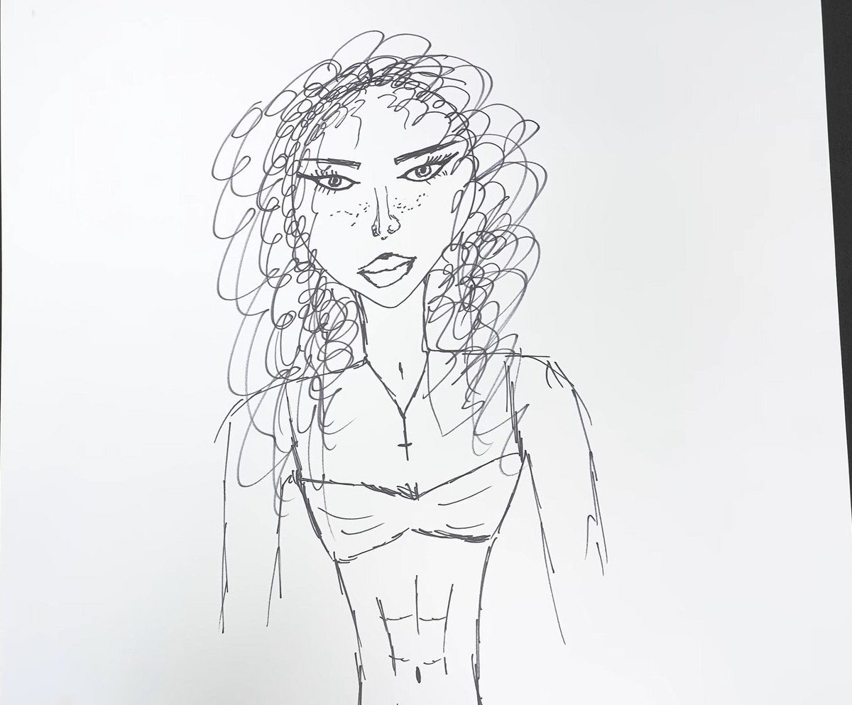 KATSEYEBRASIL's tweet photo. ARTISTAS? Confira os desenhos feitos em 3 minutos pelo KATSEYE para o ZHC.

Lara desenhou Daniela
Yoonchae desenhou Sophia
Sophia desenhou Yoonchae 
Daniela desenhou Lara https://t.co/g9jJfC9yk7