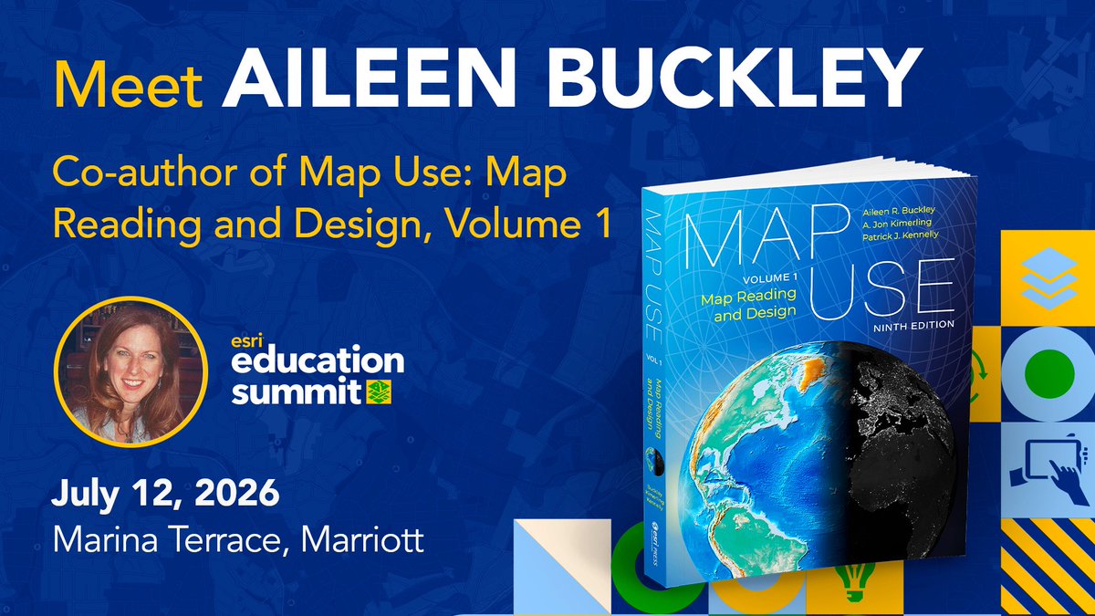 Esri GIS Education tweet media