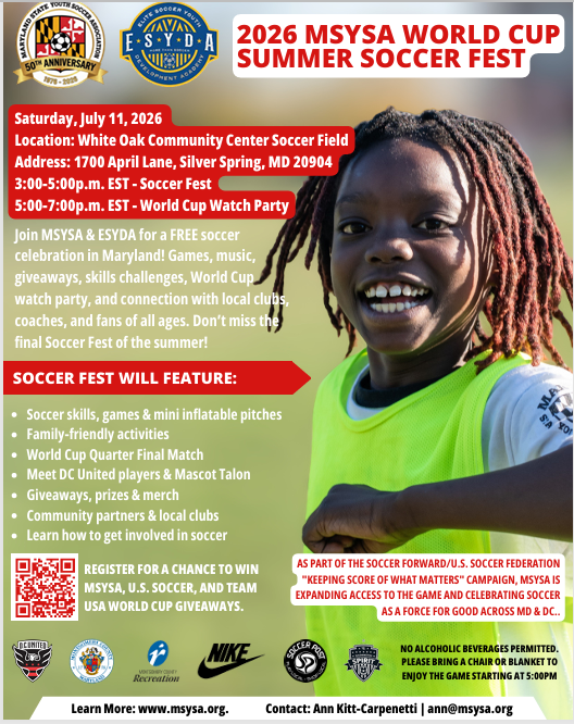 MontgomeryCoMD's tweet photo. This celebration of the world's game is happening this afternoon in White Oak. https://t.co/NuqXLtQMOp https://t.co/jwPVVqFH7y