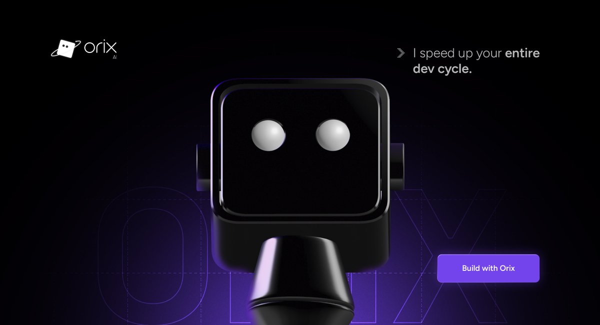 OrixBNB's tweet photo. What used to take a weekend:
→ write the token contract
→ wire up staking
→ debug the Solidity
→ audit it
With Orix that's one prompt and a few seconds. What would you spin up first? 👇 https://t.co/lo1FdH7cJR