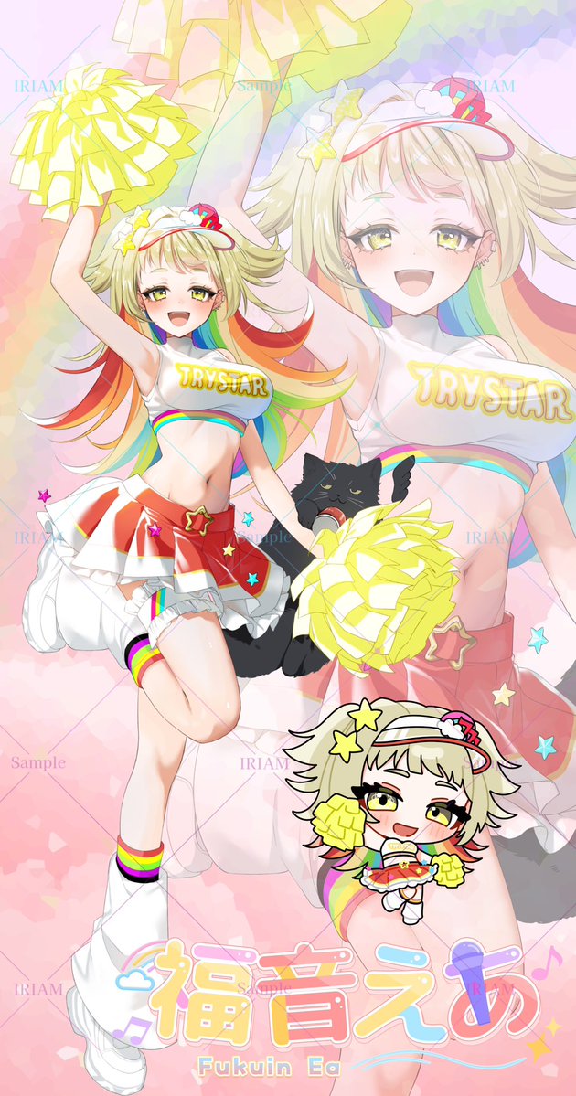 fukuin_ea's tweet photo. 🌈#新衣装公開🌈

☆★━━━━━━━━━━━★☆
いつも支えてくれるぽまえたちへ
えあちからもエールをおくる❕❕
ぱにゃ・にゃん・だー •︡ ·̫ •︠ 📢꙳⟡
☆★━━━━━━━━━━━★☆

#えあカットイン https://t.co/mBe4O01R1J