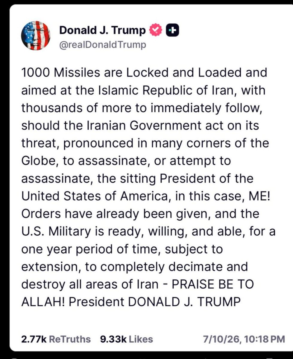 AwesomeNewsom's tweet photo. CONGRATULATIONS TO TRUMP ON BEING THE FIRST PRESIDENT IN HISTORY WHO SURRENDERED BUT THE WAR CONTINUED. NO ONE HAS EVER SEEN ANYTHING LIKE IT. PEOPLE ARE CALLING ME IN AWE, "HOW DOES HE DO IT?! WHEN NAZI GERMANY SURRENDERED THE WAR ENDED!" BECAUSE GERMANS ARE AMATEURS. ANYONE CAN SURRENDER AND END A WAR. ONLY TRUMP CAN SURRENDER AND ESCALATE A WAR. THAT'S 5D CHESS OF LOSING, MY FRIENDS.