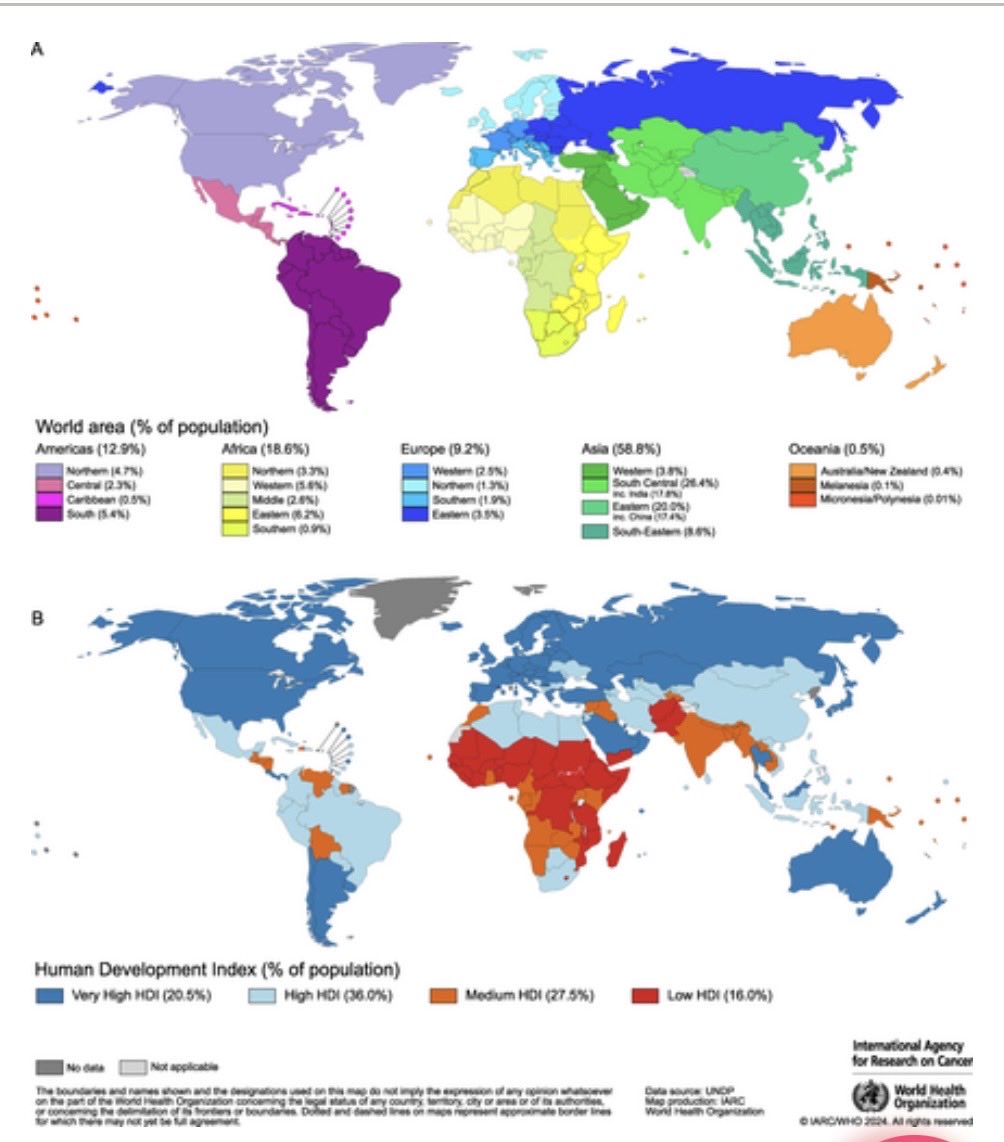 jamecancerdoc's tweet photo. Global cancer statistics 2024: GLOBOCAN estimates of incidence and mortality worldwide for 34 cancers in 186 countries - Sung - 2026 - CA: A Cancer Journal for Clinicians - Wiley Online Library https://t.co/qWLgQyaBWN @JournalCancer @OncoAlert https://t.co/ikYWpFQ1Z8