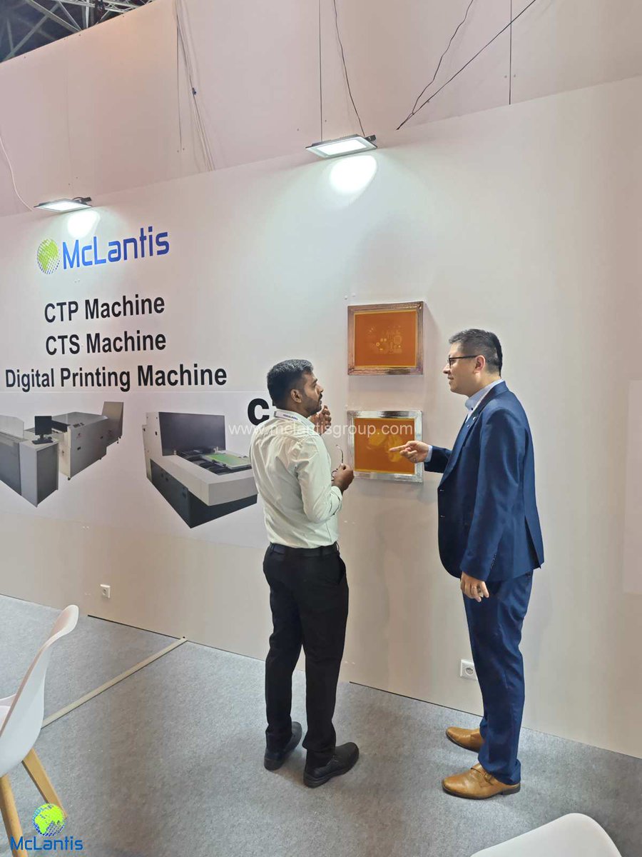 McLantisGroup's tweet photo. McLantis Showcases Digital Printing Innovative Solutions at Drupa 2024, Driving the Future of Printing and Packaging
At our booth 4D44, we unveiled our latest digital printing solutions, including:
roll to sheet digital printing machine
CTP machine
CTS machine https://t.co/vX7QLVDtzG