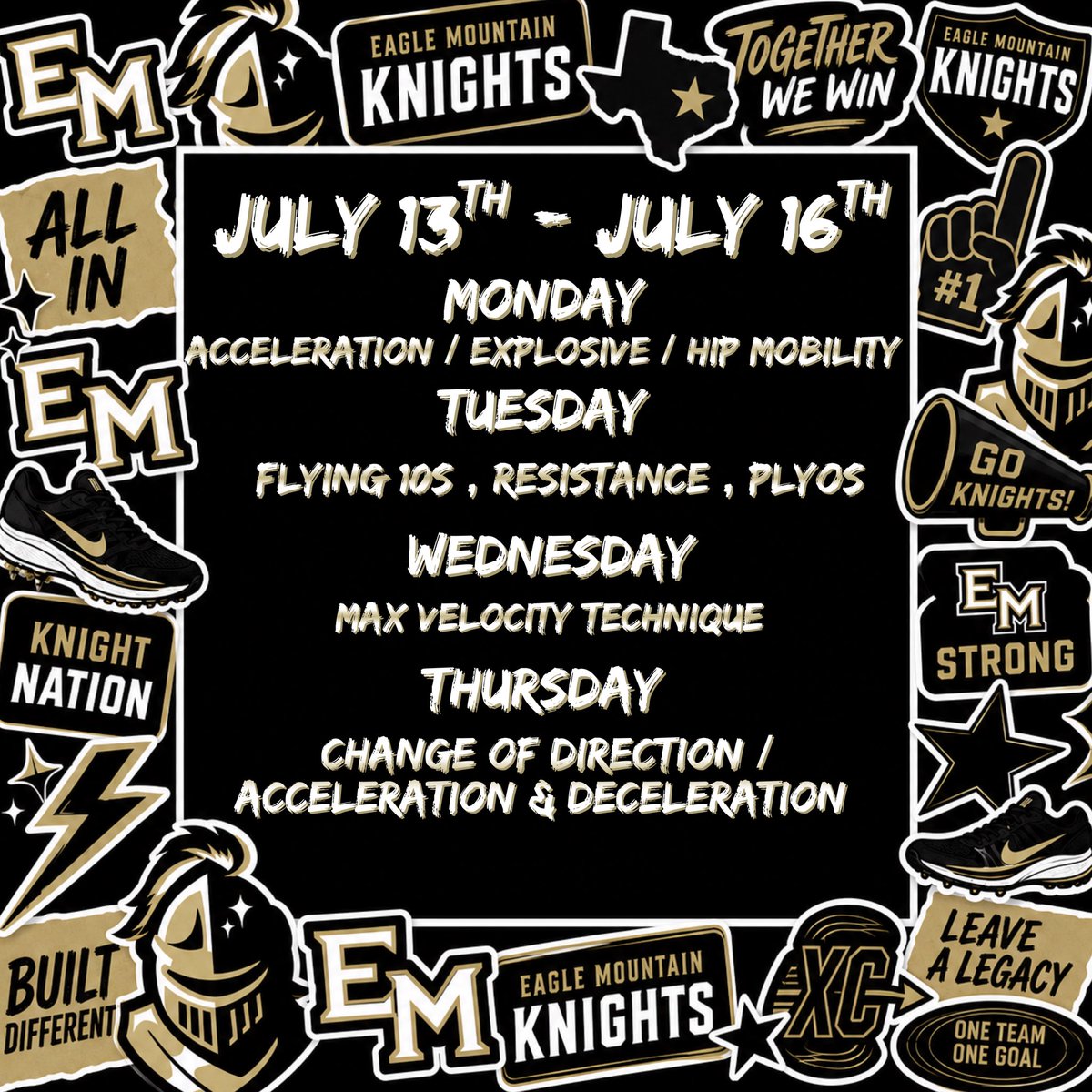 Eagle Mountain Knights Track & Field tweet media