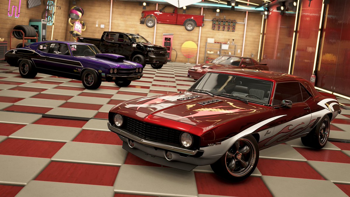 JSMRACECAR03's tweet photo. Its rough going through grief.. but ive been keeping myself distracted and wanted to make something of a tribute to pops... so here's the chevelle, his old trans am he loved dearly and our family truck.. and at the front.. his sons own car nicknamed "torch" https://t.co/VNp8MXrtCm