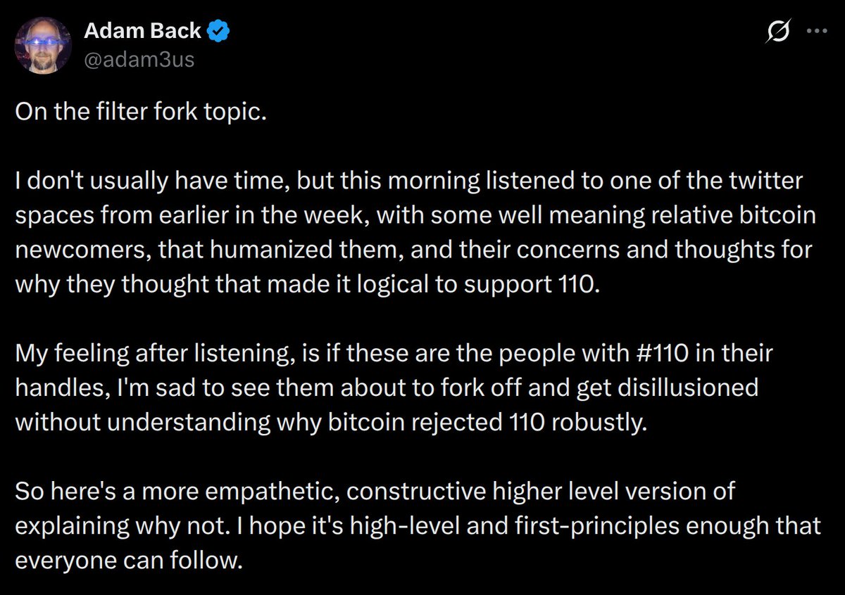 Softfork Mechanic #BIP-110 tweet media