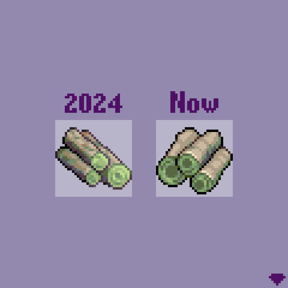 mirrutatep's tweet photo. Comparing some of my old work to now

In which ways do you think I've improved?

#pixelart https://t.co/7GVIpqGtnJ