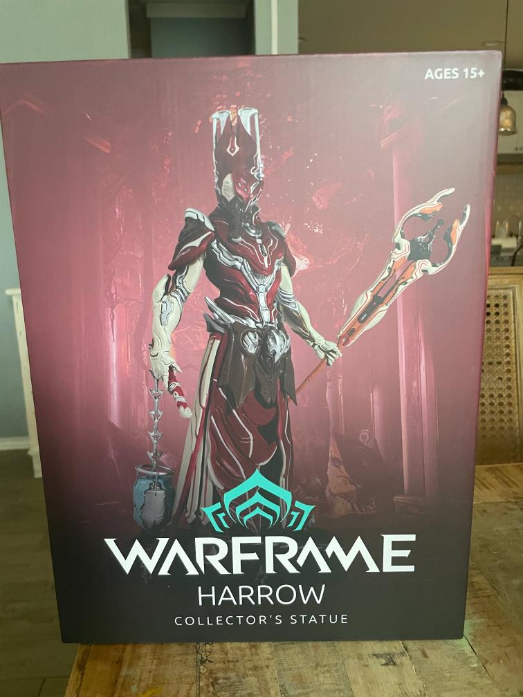 BehemothBomber's tweet photo. My harrow statue arrived just in time for tennocon absolutely gorgeous https://t.co/SBmdCcU5qw