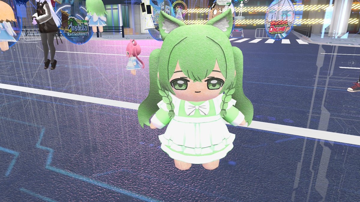 mefisuto330's tweet photo. Vketのガチャ回したらフリージアさん出てきた https://t.co/dRAmEz9exl