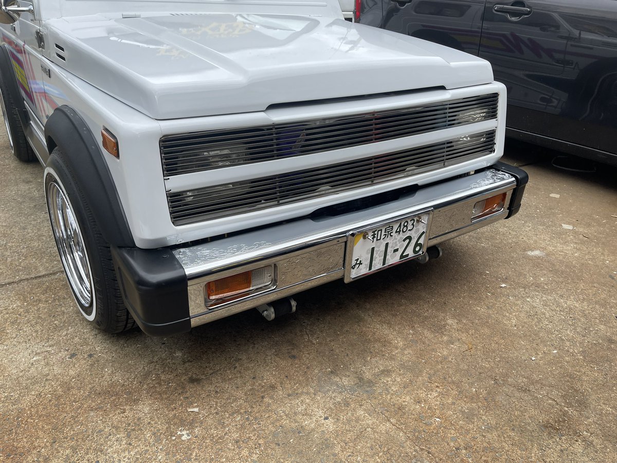 バンパーリニューアル グレービング✖️クロームメッキ #CARSHOPFIXER