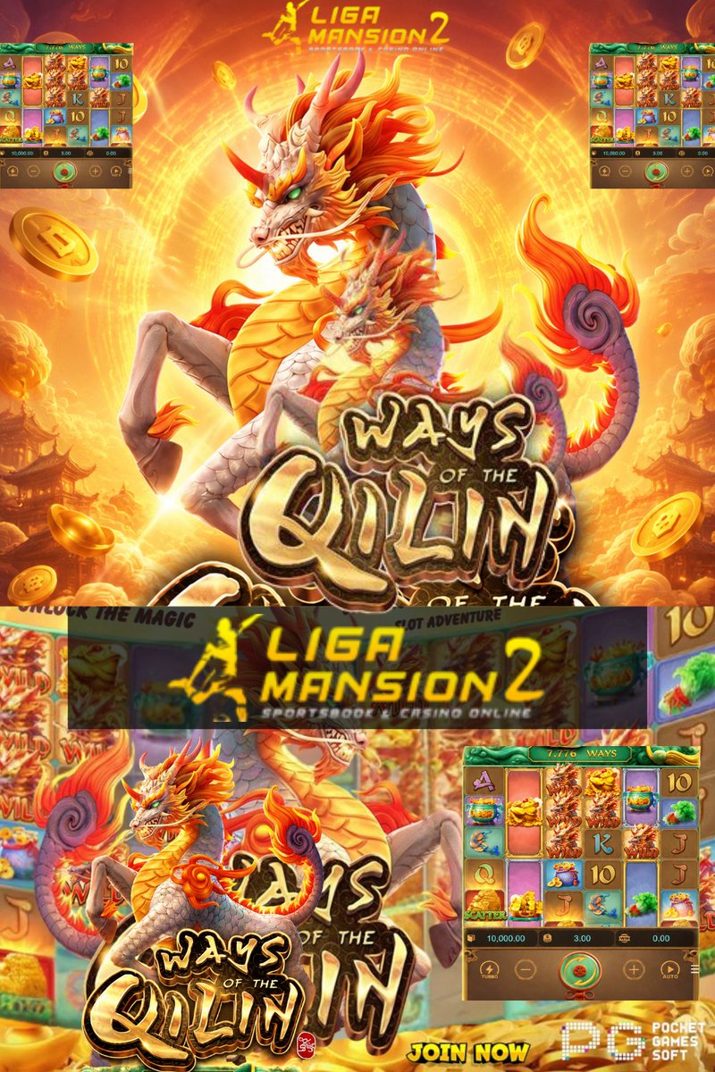 ligamansion25's tweet photo. 🐉 Ways of the Qilin — #PGSoft Ligamansion2

[ https://t.co/ScEn4IJCkj ] 

#WaysoftheQilin #SlotGame #SlotWin #Ligamansion2 #OnlineGaming #IndoGame #indoviral #jackpot #GameOnline
#Onlineslot #Games #Gaming  #Twitter #slotindonesia #indonesia https://t.co/LqVZM3jVtk