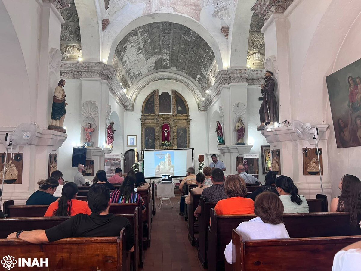 INAHmx's tweet photo. #Entérate 🚨 El Centro INAH Sonora impartió curso-taller sobre conservación de bienes culturales religiosos

• Estuvo dirigido a custodios civiles y autoridades municipales y religiosas de Tubutama.

🔍 Más información: https://t.co/aJYgiQT42x

📷 @CISonora

#INAH #Sonora #CINAH https://t.co/10af51aOus