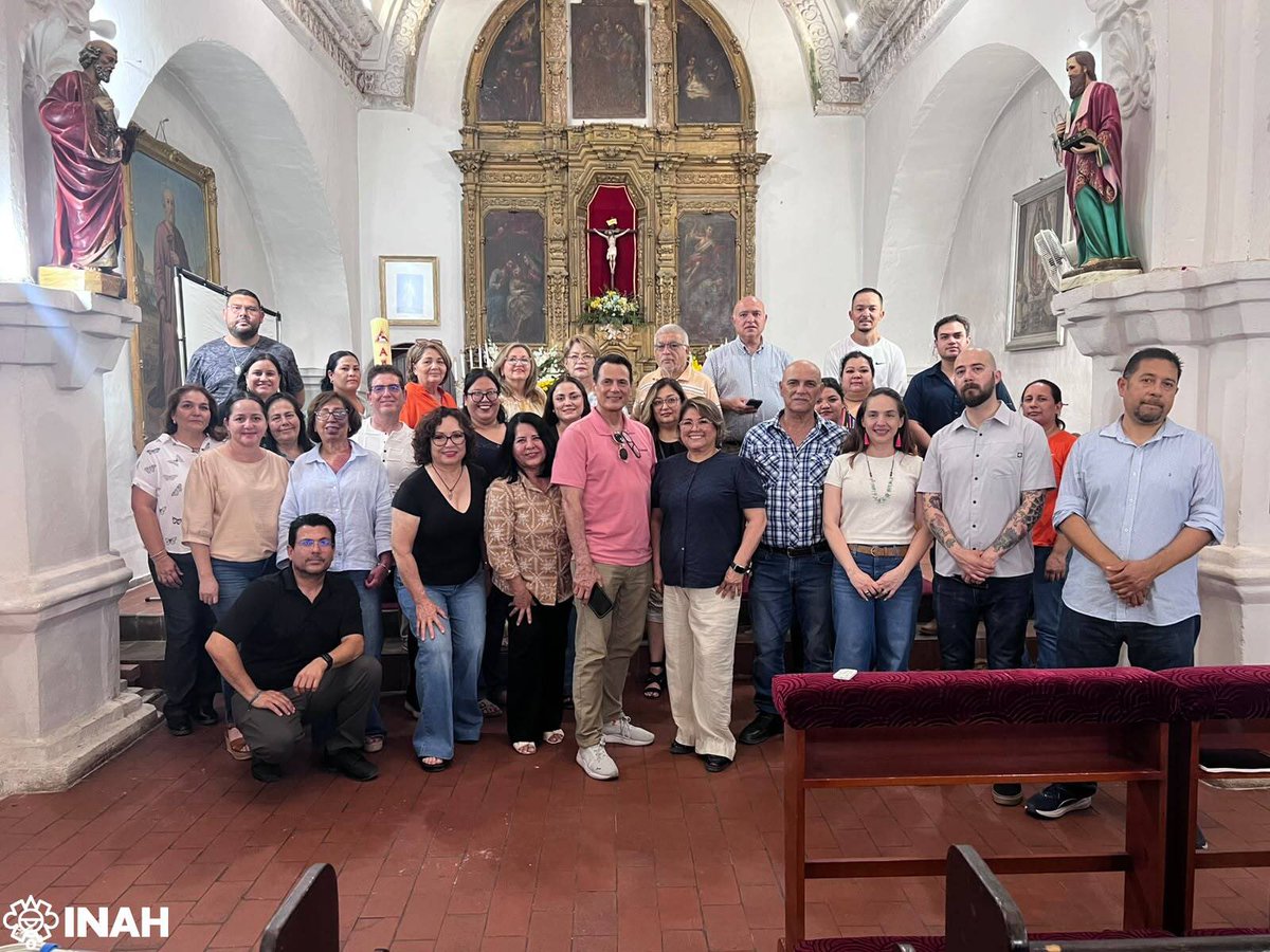 INAHmx's tweet photo. #Entérate 🚨 El Centro INAH Sonora impartió curso-taller sobre conservación de bienes culturales religiosos

• Estuvo dirigido a custodios civiles y autoridades municipales y religiosas de Tubutama.

🔍 Más información: https://t.co/aJYgiQT42x

📷 @CISonora

#INAH #Sonora #CINAH https://t.co/10af51aOus