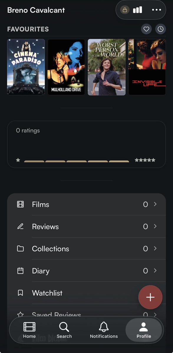 brenovie's tweet photo. outra opção bem viável é o Millimetre. ele já tem aplicativo, é muito parecido com o Letterboxd e oferece praticamente as mesmas funções. pra mim, é a alternativa mais próxima da experiência do Letterboxd caso um dia a plataforma mude pra pior https://t.co/lWZWgEkS2Y