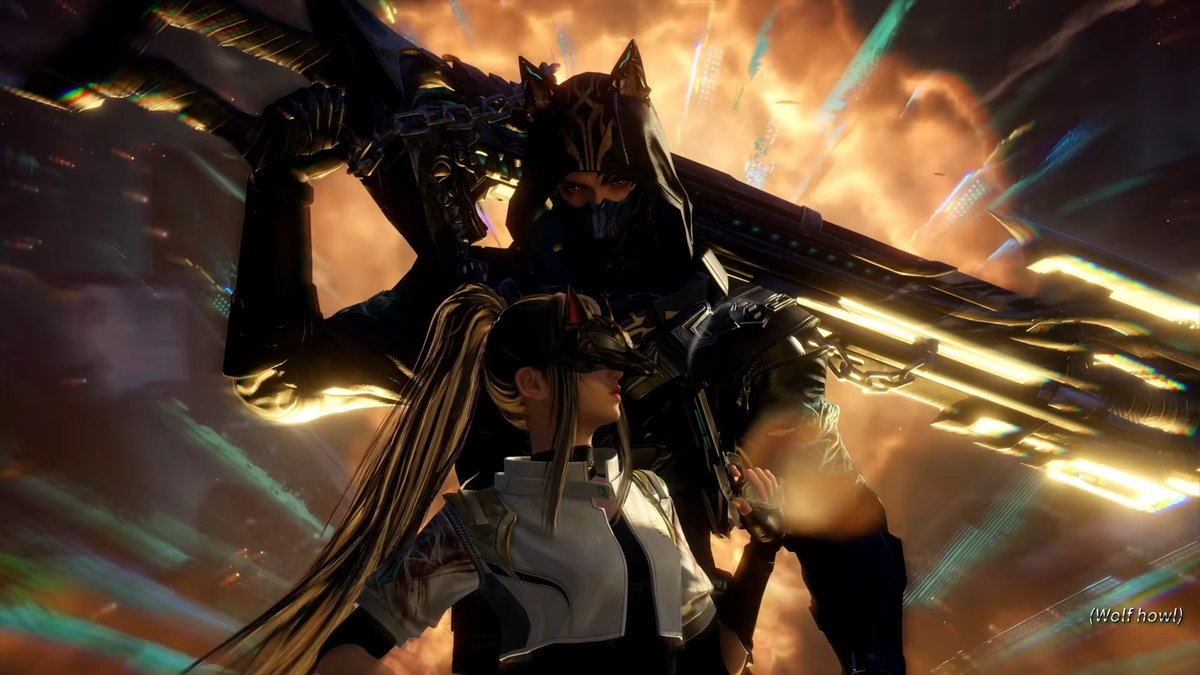 lara_falh's tweet photo. every combat detail of valko screams "protector".

enemies at the front? he's your vanguard. 

enemies at the back? brings up the rear. 

his instinct is to protect his mate. 

in battle or out, that's what he does.

#ValkoIsLoved #ValkoIsInnocent #BringBackValko #BringValkoBack https://t.co/NVIGWVQ85e