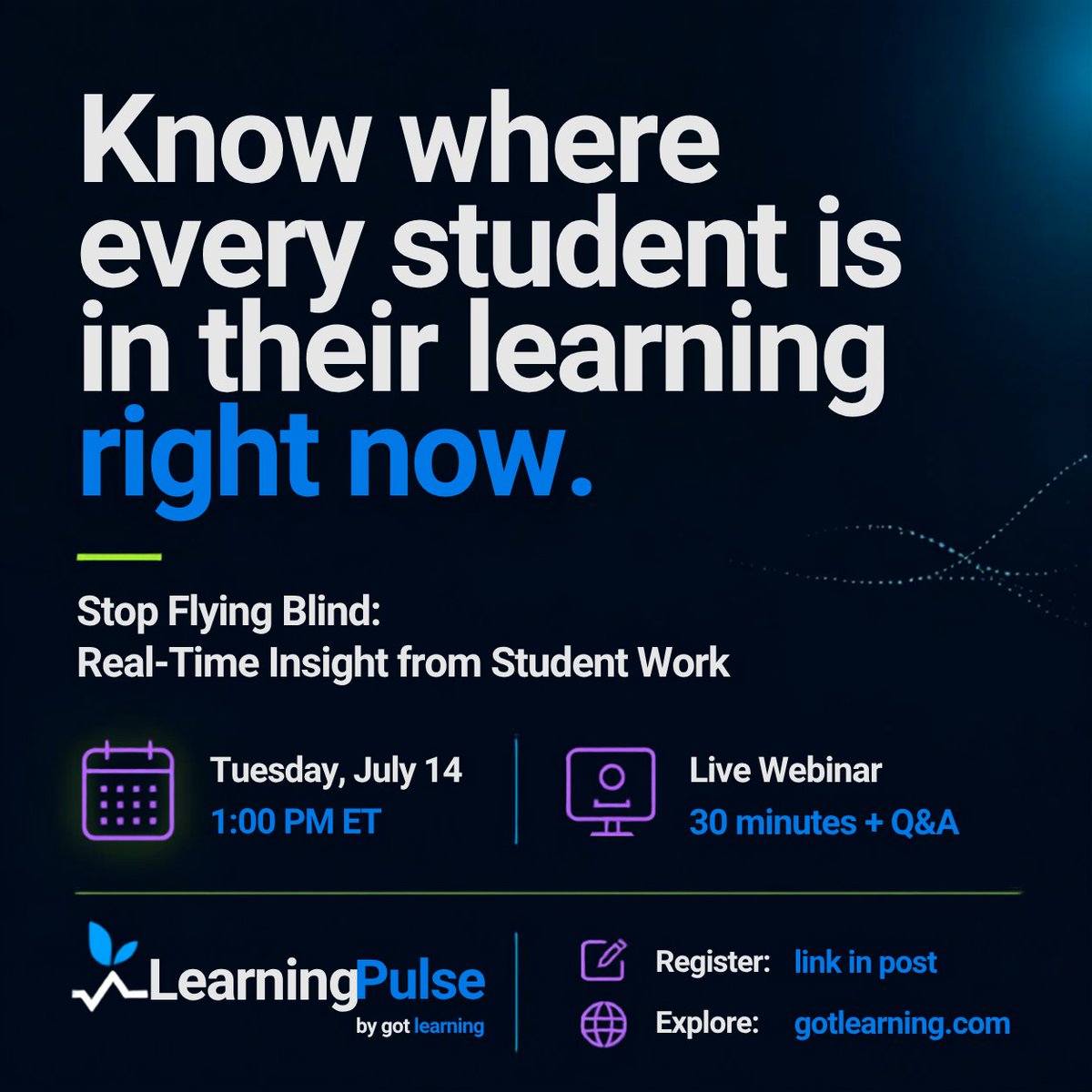 LearningPulse's tweet photo. A screener percentile isn't growth. It's a ranking. 

Real growth is a student's June work next to their August work, in their own words. 

LearningPulse shows it for every student. Tuesday 1pm ET, not recorded. 

https://t.co/NOwldDksid

#K12 #sped #StudentWorkAnalysis #edtech https://t.co/nZ4JIWtRtM