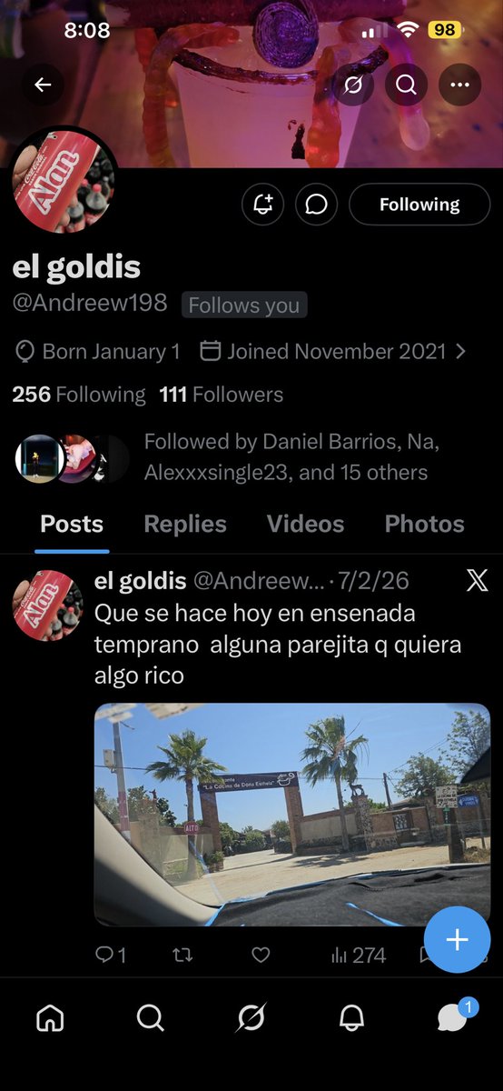 LiliayEddie69's tweet photo. @Andreew198 
Amigos y amigas este chavo recomendado al 100% si cumple no como otros que dicen si y a la hora no aparecen o contestan…. Buena onda respetuoso Mon lo dejen ir si hacen amistad con el. Saludos amigo mi esposa quiere más. https://t.co/9hiFWBNojr