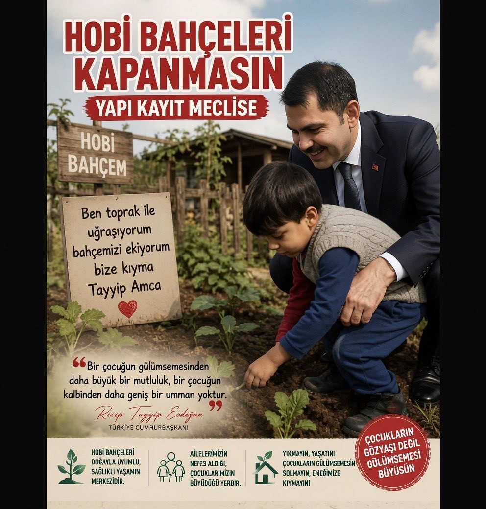 TrkerM's tweet photo. @AlcayirCengiz Cengiz abi,sen bu işe ne diyorsun?
Gaziantep Belediyesi 20-100 bin arası bahçe yapıyor.Ya diğerleri‼️

Tarım yapan vatandaşın bahçesine sahip çıkın. #8MilyonEveYapıKayıt https://t.co/WbgKvmRbwj