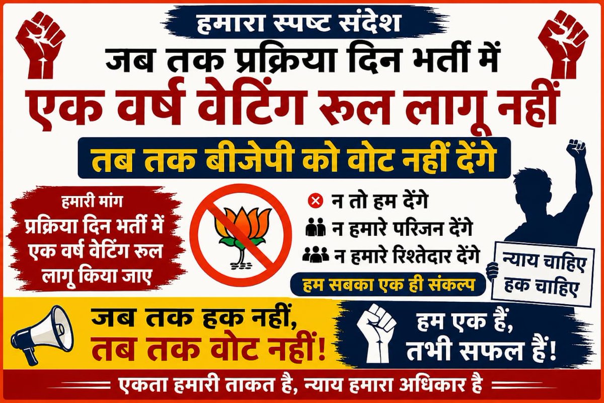 shivmee31986313's tweet photo. #चतुर्थ_श्रेणी भर्ती में एक साल वेटिंग नियम लागू करवाने के लिए सोमवार को धरना प्रदर्शन किया जाएगा। क्योंकि इसके द्वारा ही हमारी मॉंगे उजागर होगी ✍️ (हक के लिए लड़ना ही पड़ेगा)कलेक्टर, भाजपा मंत्री, MLA सभी को ज्ञापन दे दिया है ✅ @educationnagari @MDVlogs_News @monucho70164278 https://t.co/kwluUrYUVV