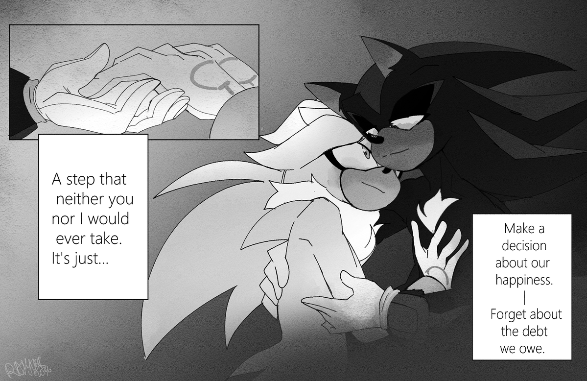 RAPYIER1's tweet photo. Day 6 - Growing old together.
Rejecting Shadow's immortal and Silver stay in present on forever
#ShadilverWeek26 #Shadilver https://t.co/FbaXNJa5zy